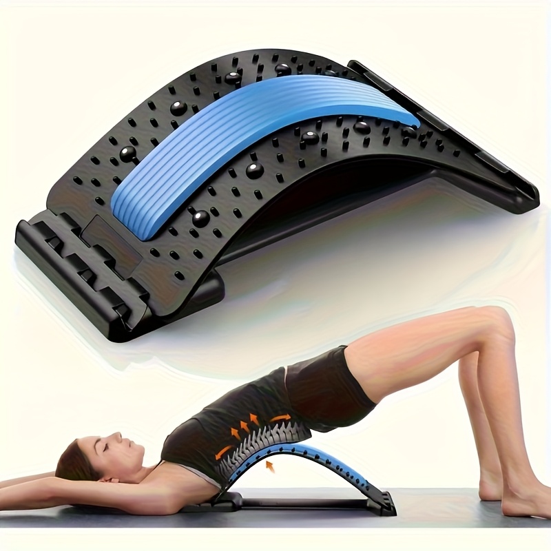 Home Or Office Use - 3-Level Back Stretcher Posture Corrector Lumbar