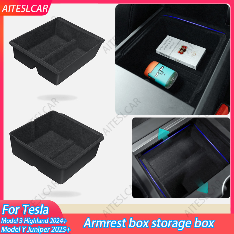 File Cabinet Drawer - Central Control Storage Box for Tesla