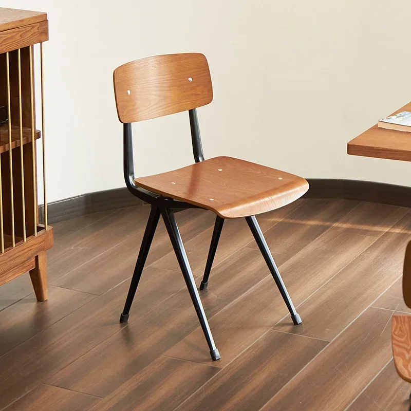 Home Office Industrial Design - American Industrial Style Dining Chair Retro