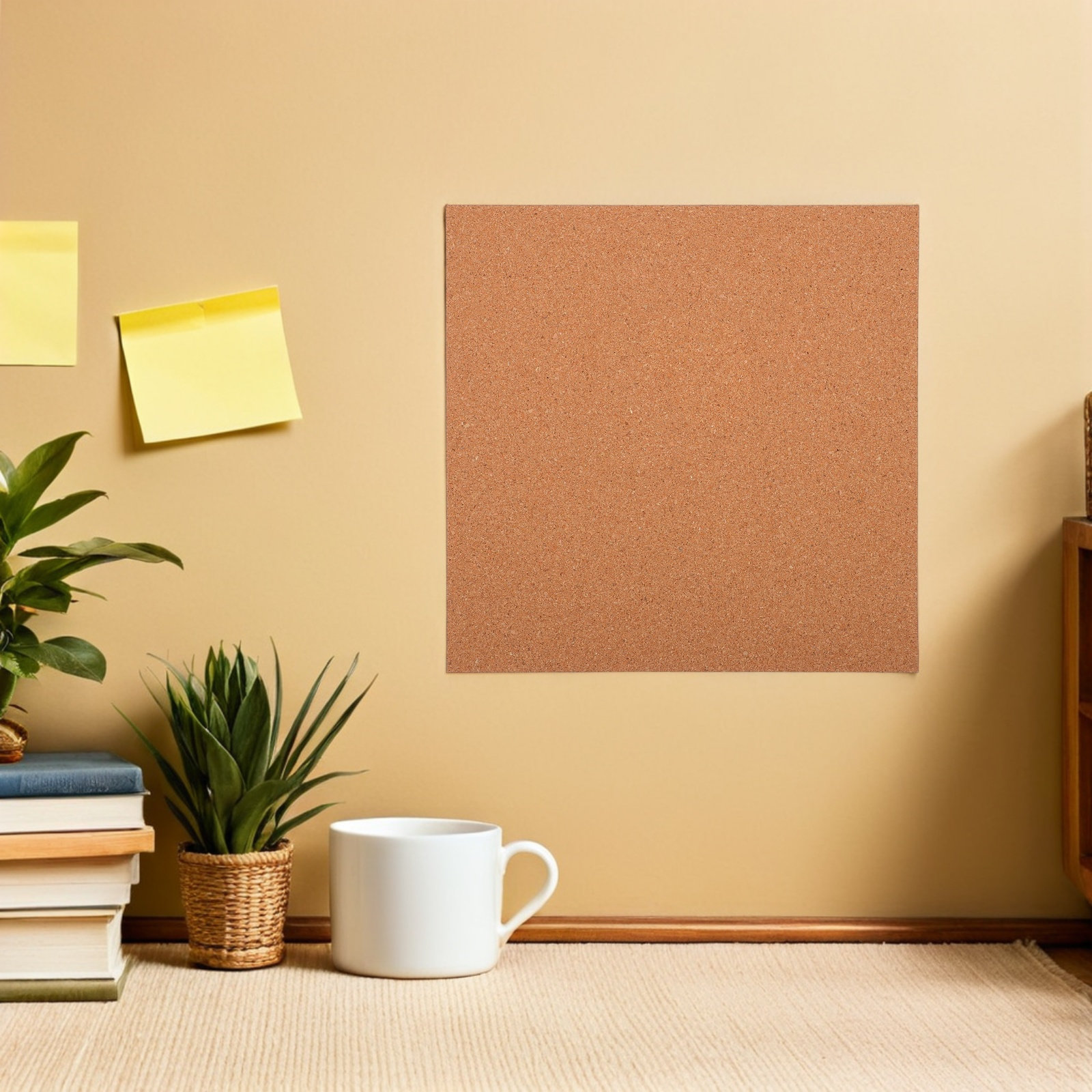 5Sheets Cork Board Wall Sheets - Home Office Organization ulasan dan harga