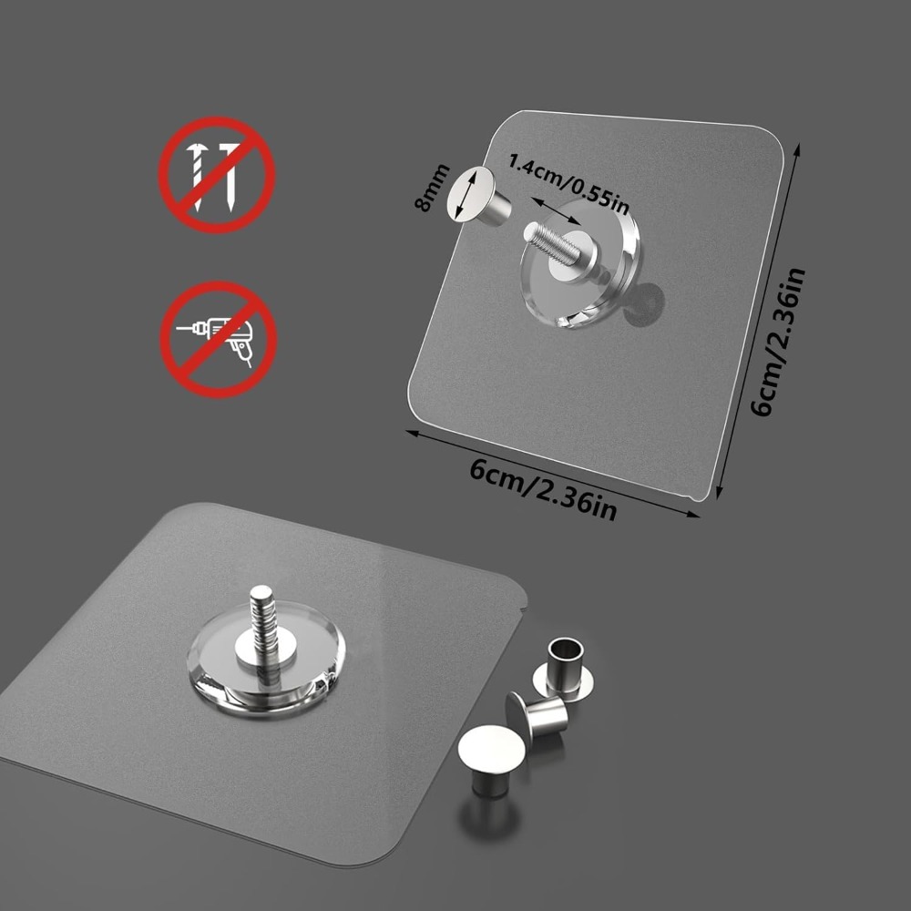 14 Pack Adhesive Wall Hooks No - Home Office Kitchen ulasan dan harga