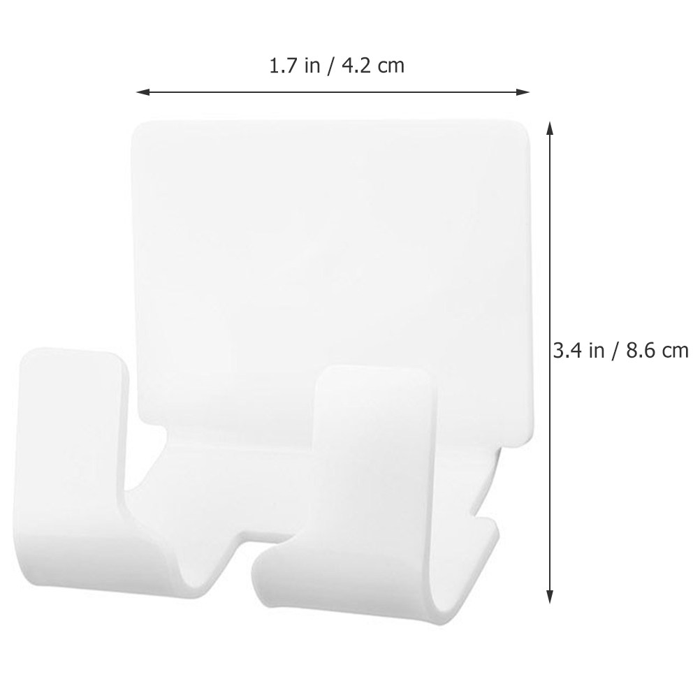 Wall Mount Phone Holder Acryli - Home Office Kitchen ulasan dan harga