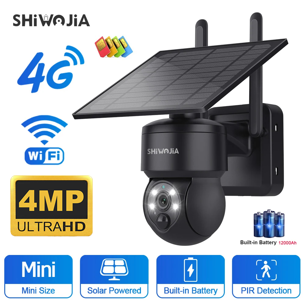 SHIWOJIA WIFI Wireless PTZ Sol - Home Office Zoom ulasan dan harga