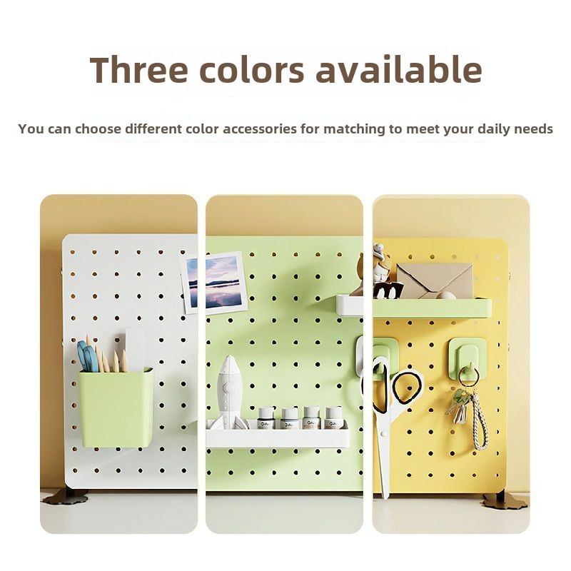 Hole Board DIY Metal Plate Liv - Home Office Kitchen ulasan dan harga