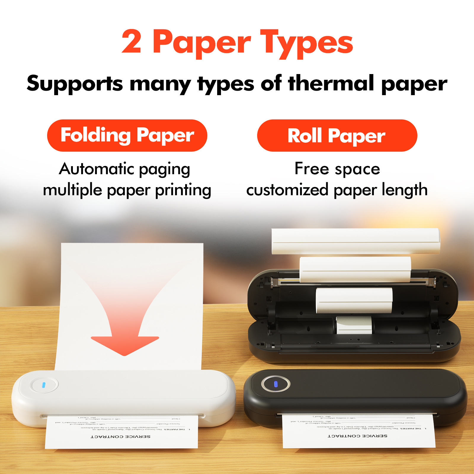 Portable Wireless Mobile A4 Pr - Home Office Travel Document ulasan dan harga
