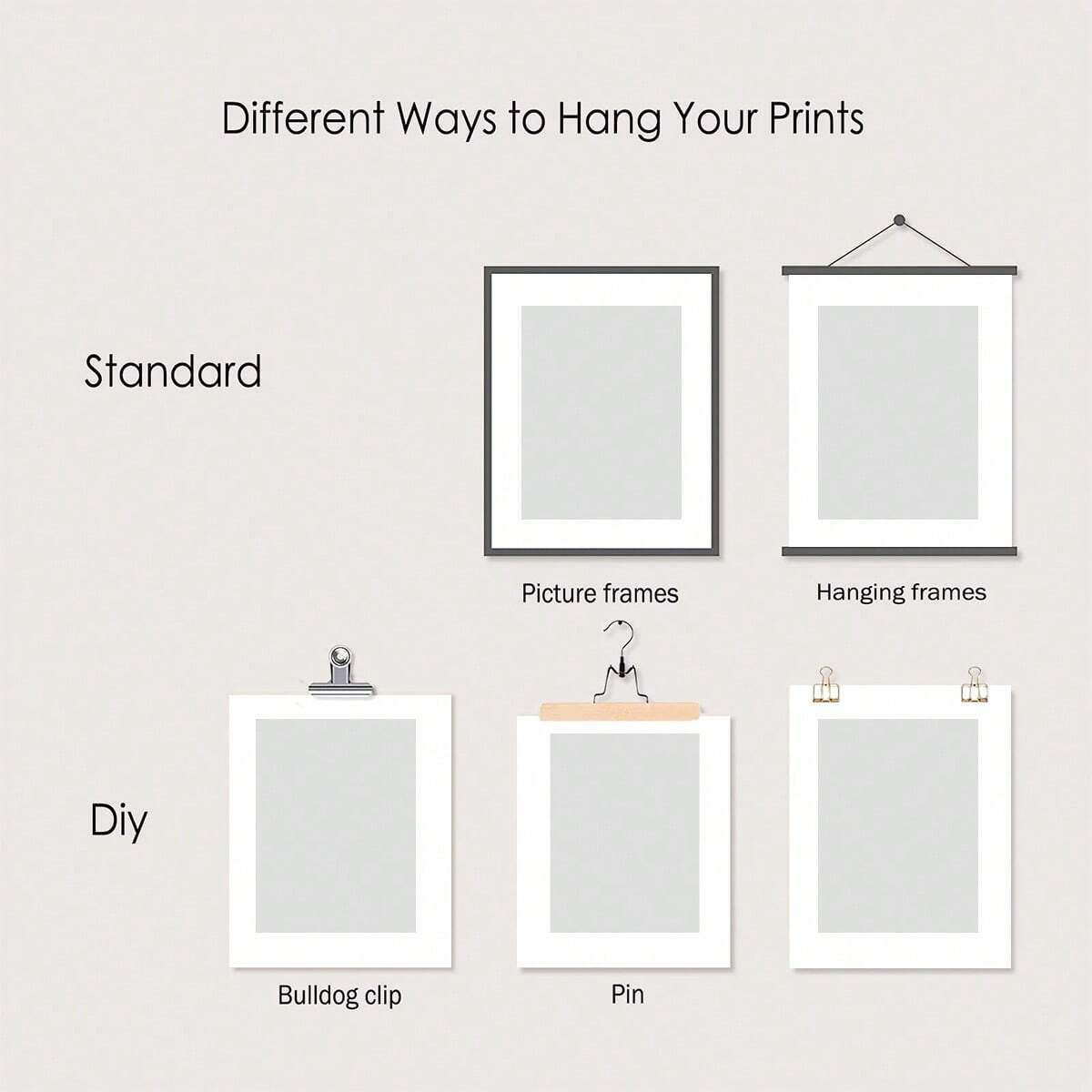 4/5/6pcs Custom Canvas Printin - Home Office Photos ulasan dan harga