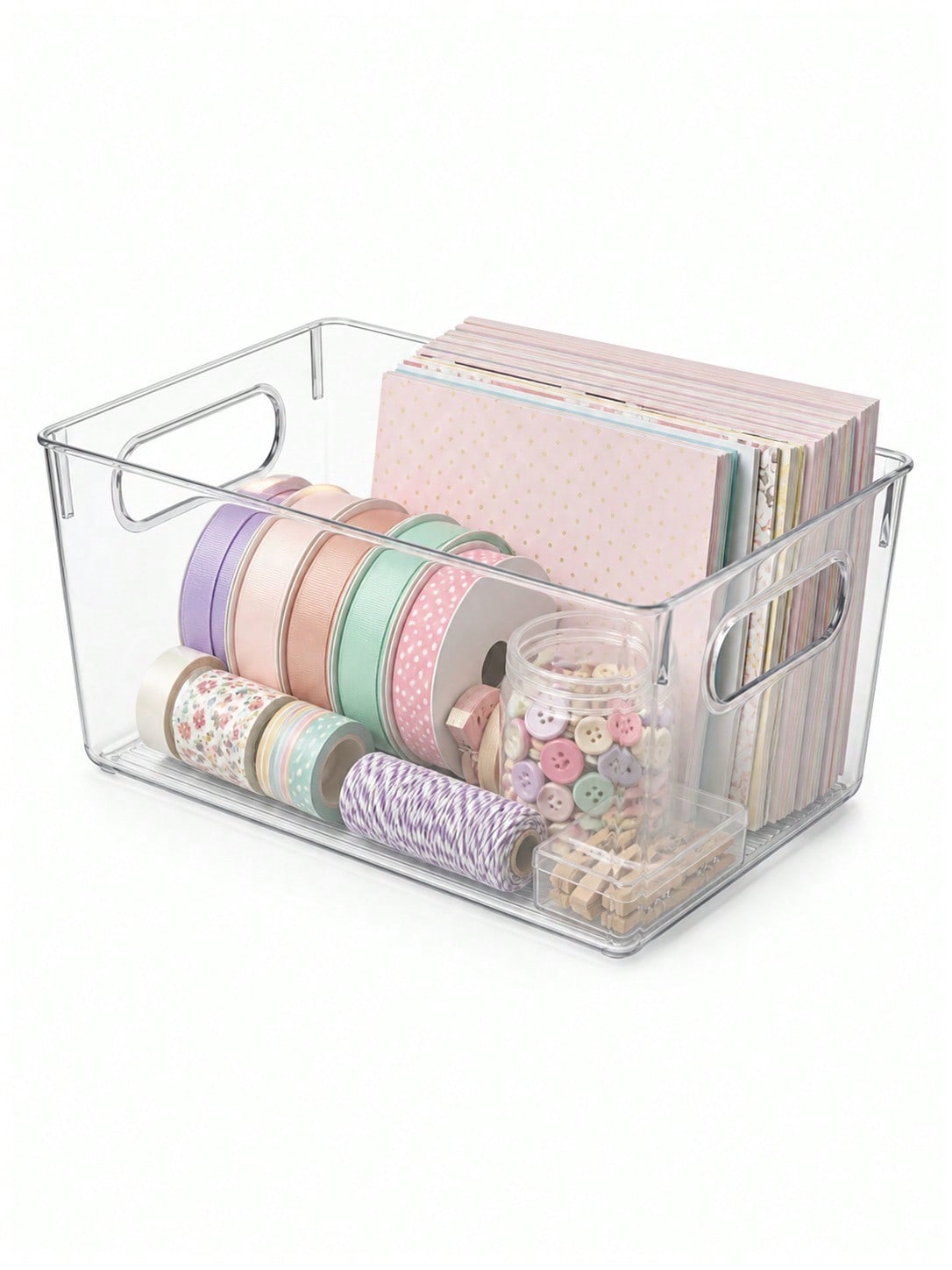 12-Pack Clear Storage Bins wit - Home Office Organization ulasan dan harga