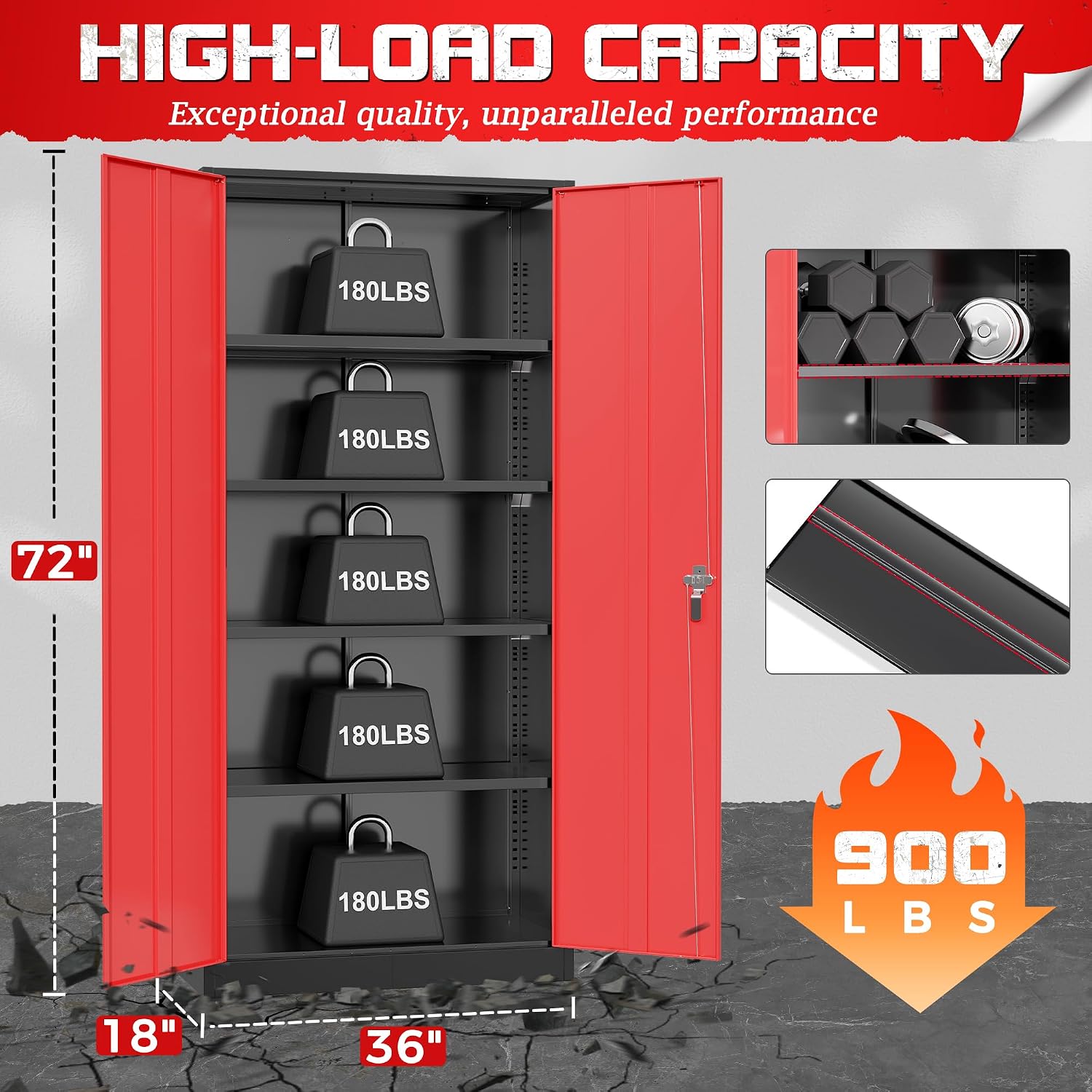 Heavy Duty Metal Garage Storag - Home Office Organization ulasan dan harga