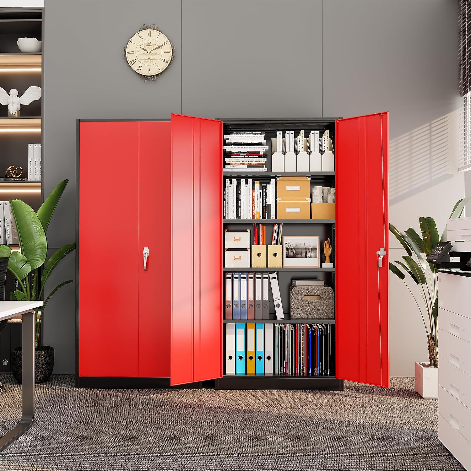 Heavy Duty Metal Garage Storag - Home Office Organization ulasan dan harga
