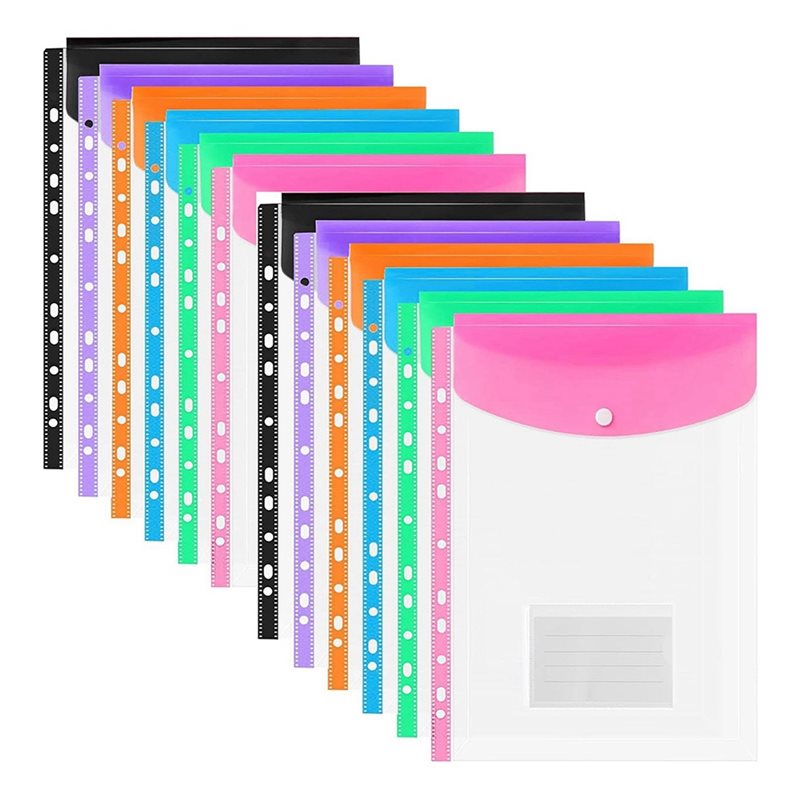 ABRI-A4 Plastic Wallets, 24 Pa - Home Office Travel Document ulasan dan harga
