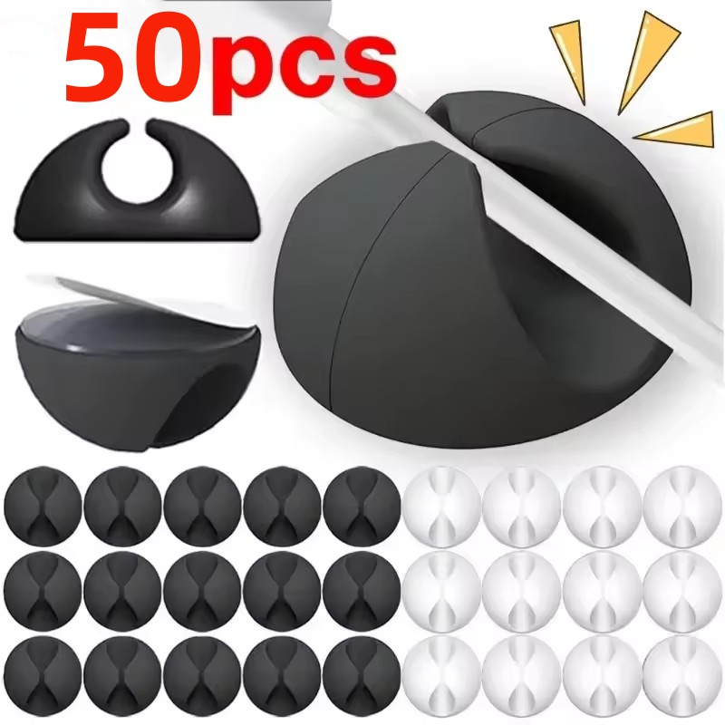 5/50Pcs Cable Clip Winder Orga - Home Office Organization ulasan dan harga