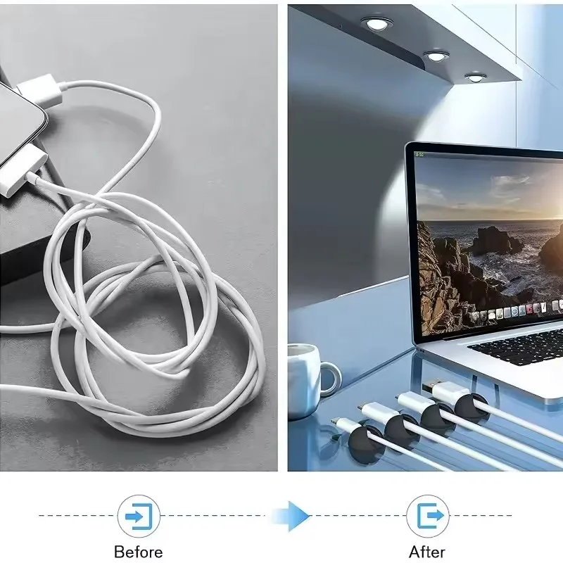 5/50Pcs Cable Clip Winder Orga - Home Office Organization ulasan dan harga