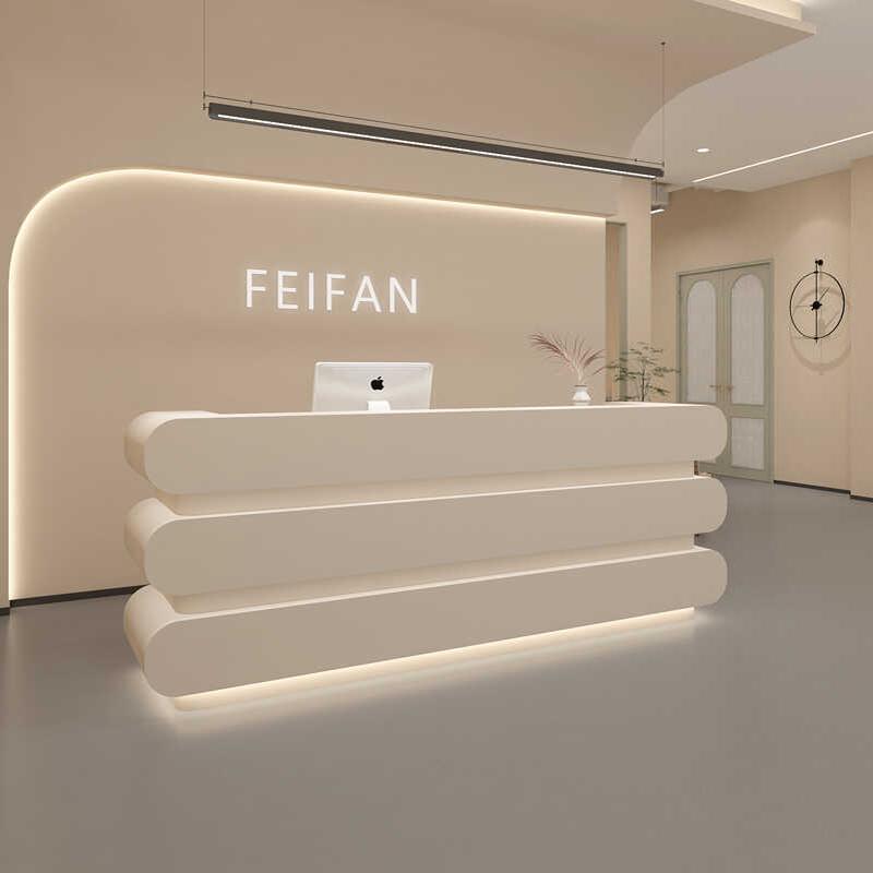 Business Salon Reception Desks - Home Office Industrial Design ulasan dan harga