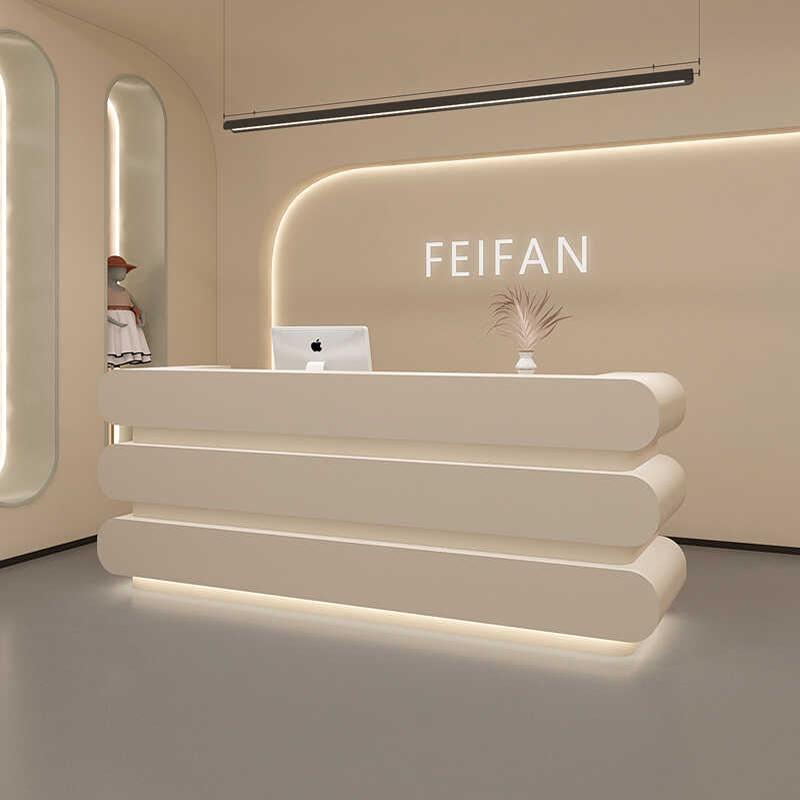 Business Salon Reception Desks - Home Office Industrial Design ulasan dan harga