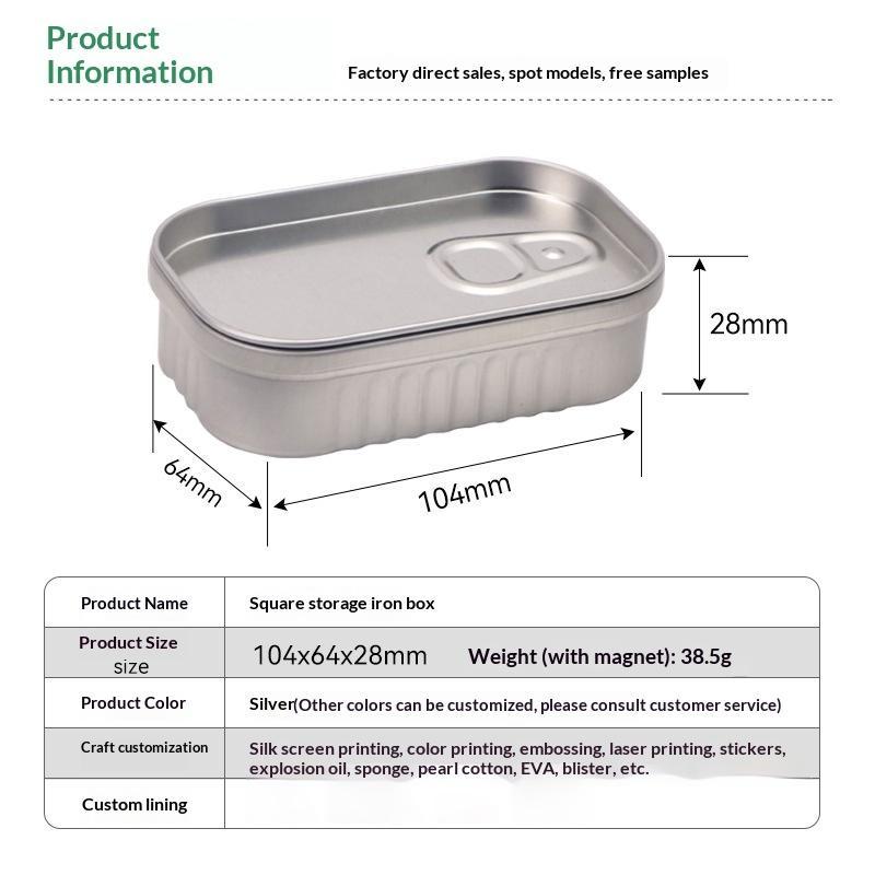 Tinplate Paper Clip Storage Ti - Home Office Organization ulasan dan harga
