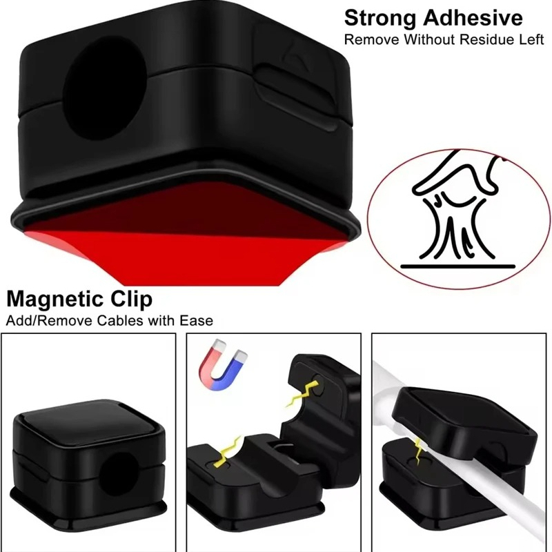 Magnetic Cable Clip Winder Hol - Home Office Organization ulasan dan harga