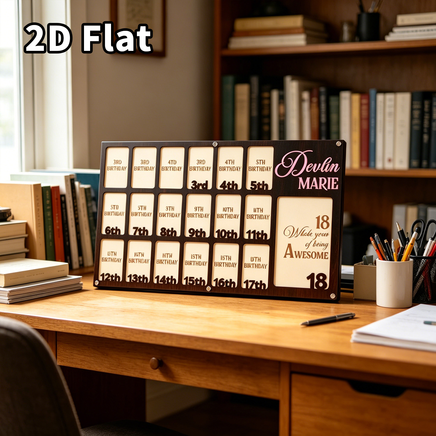 1Pc Custom Grade Photo Frame W - Home Office Photos ulasan dan harga