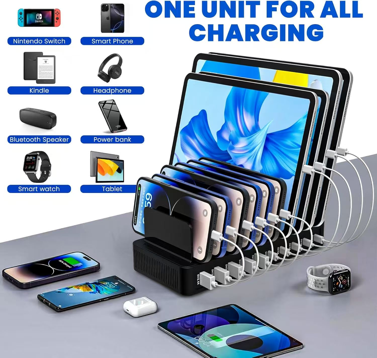 100W Multi-Functional Charger  - Home Office Vivo ulasan dan harga