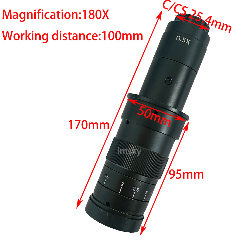 Adjustable 100X 180X 150X 120X - Home Office Zoom ulasan dan harga