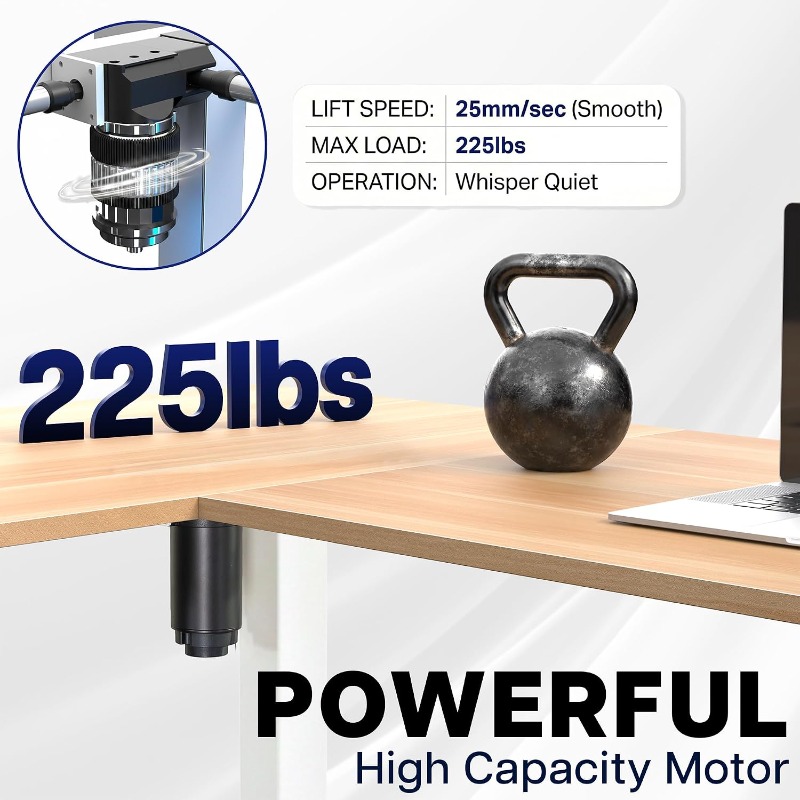 VIVO Corner Standing Desk Reve - Home Office Vivo ulasan dan harga