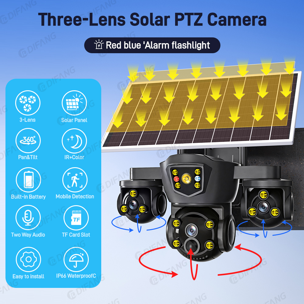 V380 Pro New 20MP WIFI Solar C - Home Office Zoom ulasan dan harga