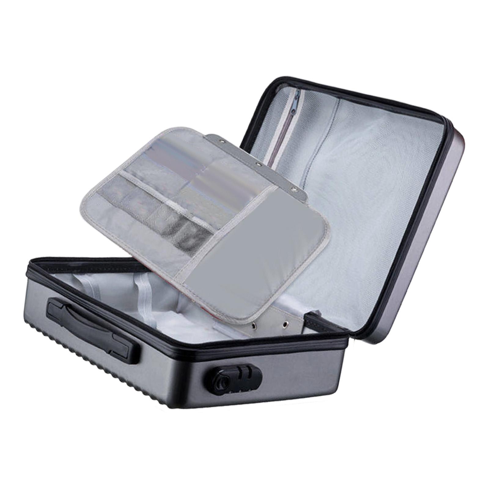 Fireproof Document Box Briefca - Home Office Travel Document ulasan dan harga