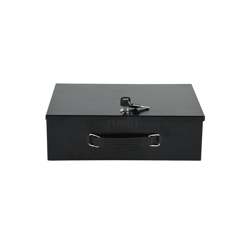Locked iron box Cash box Docum - Home Office For Passport ulasan dan harga