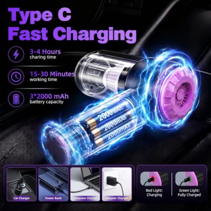 Handheld Car Vacuum Cleaner fo - Home Office Kitchen ulasan dan harga