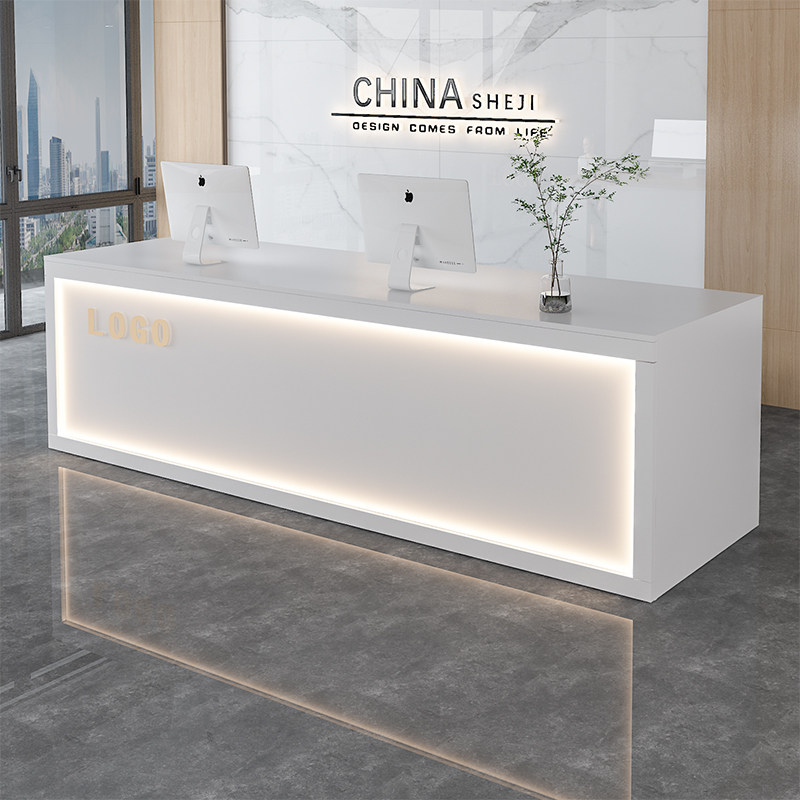 Executive Modern Reception Des - Home Office Industrial Design ulasan dan harga
