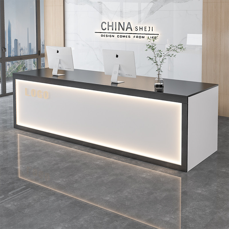 Executive Modern Reception Des - Home Office Industrial Design ulasan dan harga