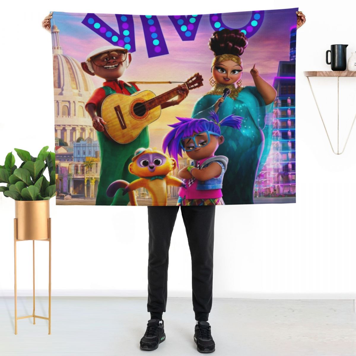 Vivo Throw Blanket Warm Comfor - Home Office Vivo ulasan dan harga