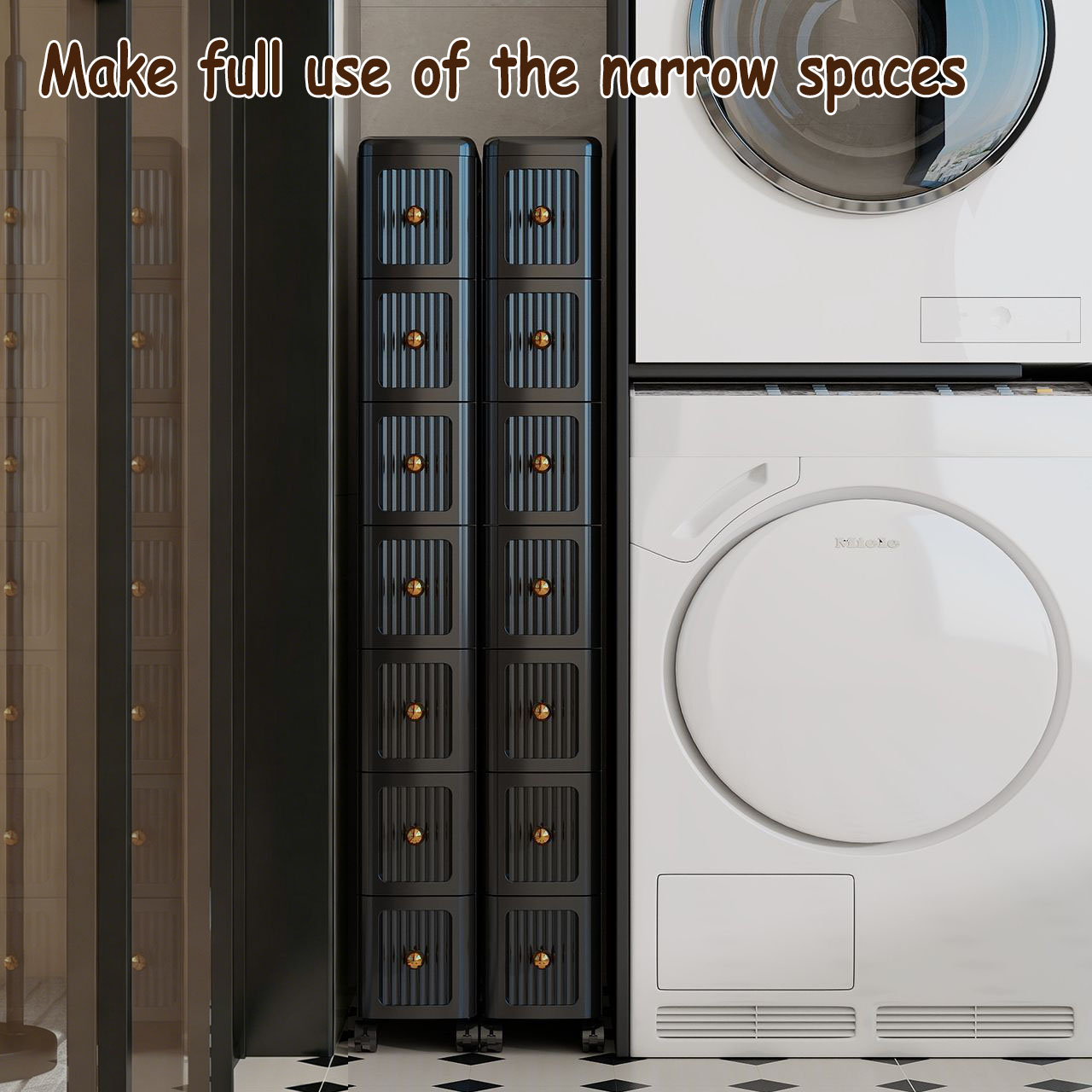 15CM Narrow Gap Drawer Storage - File Cabinet Drawer ulasan dan harga