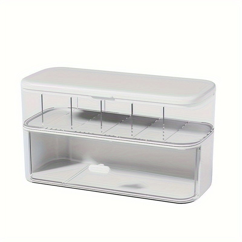 Double Layer Transparent Deskt - Home Office Organization ulasan dan harga
