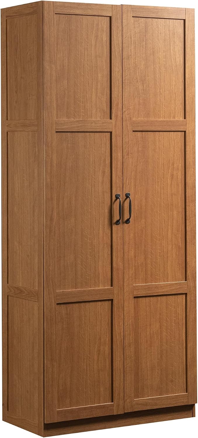 Tall Storage Cabinet, Freestan - Home Office Kitchen ulasan dan harga