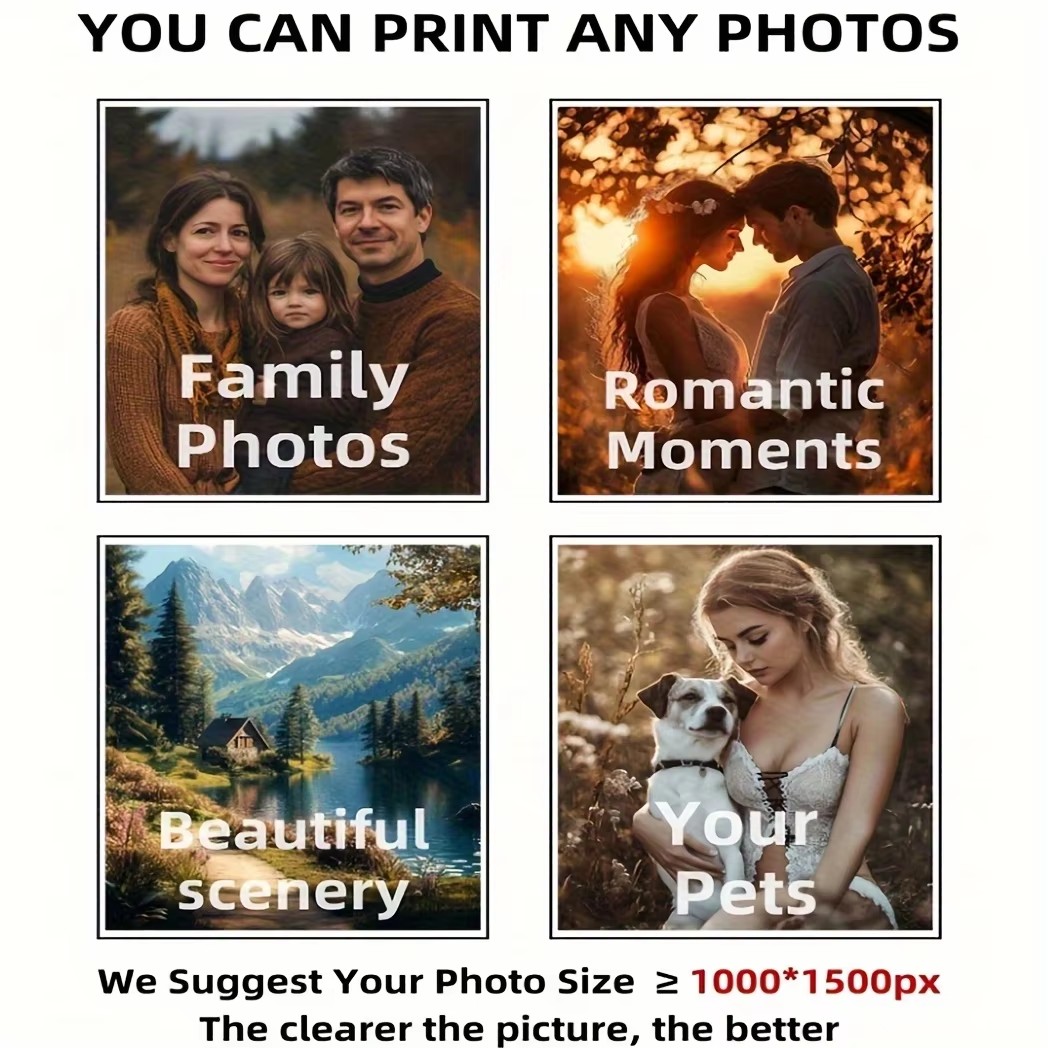 2pcs/set Custom Canvas Prints  - Home Office Photos ulasan dan harga