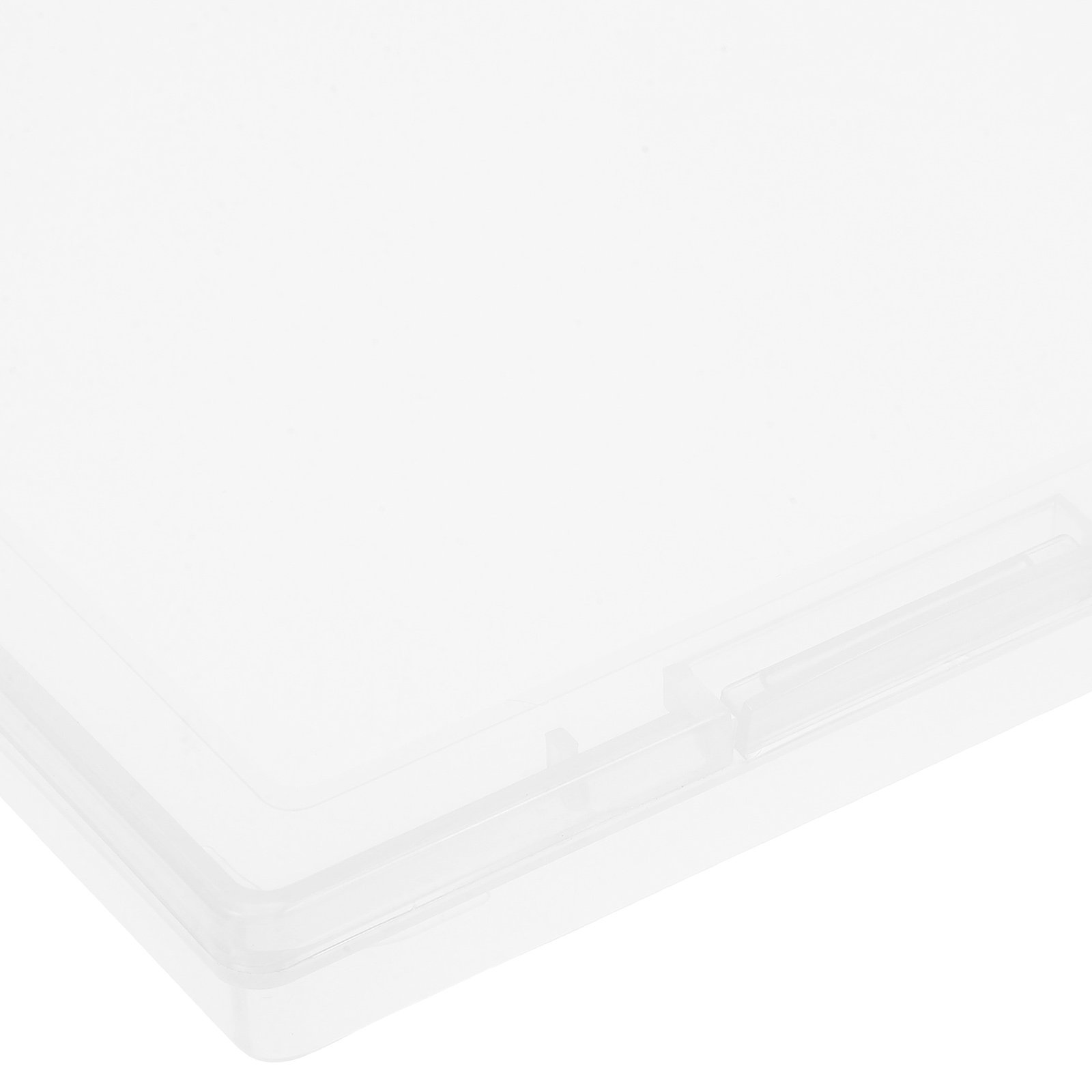 2Pcs Clear File Box with Lid T - Home Office Travel Document ulasan dan harga
