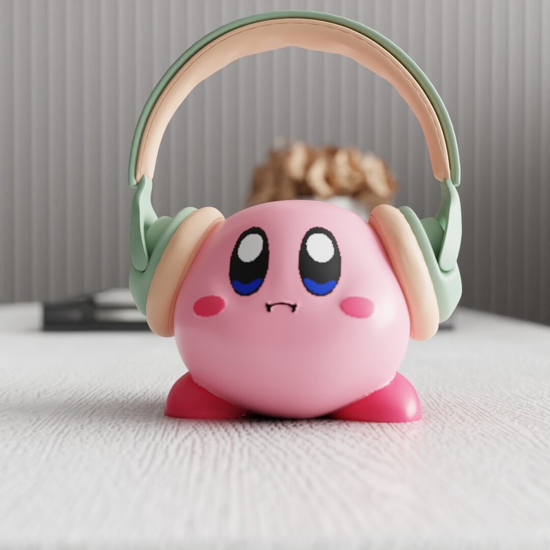 MSKA Headphone Stand Kirby Cut - Home Or Office Use ulasan dan harga