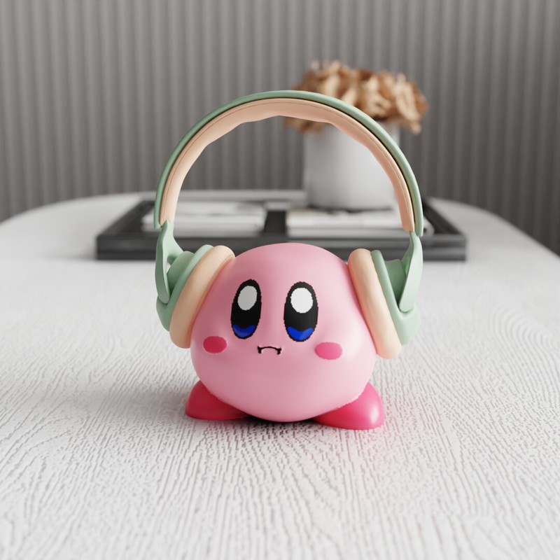 MSKA Headphone Stand Kirby Cut - Home Or Office Use ulasan dan harga
