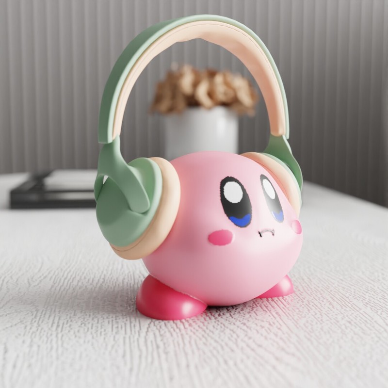 MSKA Headphone Stand Kirby Cut - Home Or Office Use ulasan dan harga