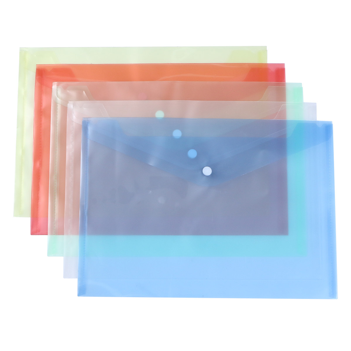 24Pcs Transparent Thickened PP - Home Office Travel Document ulasan dan harga