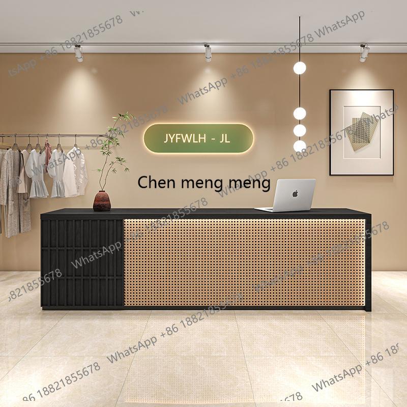 Display Welcome Reception Desk - Home Office Industrial Design ulasan dan harga