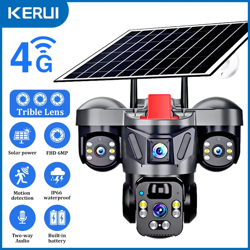 KERUI V380 Pro Outdoor PTZ 6MP - Home Office Zoom ulasan dan harga