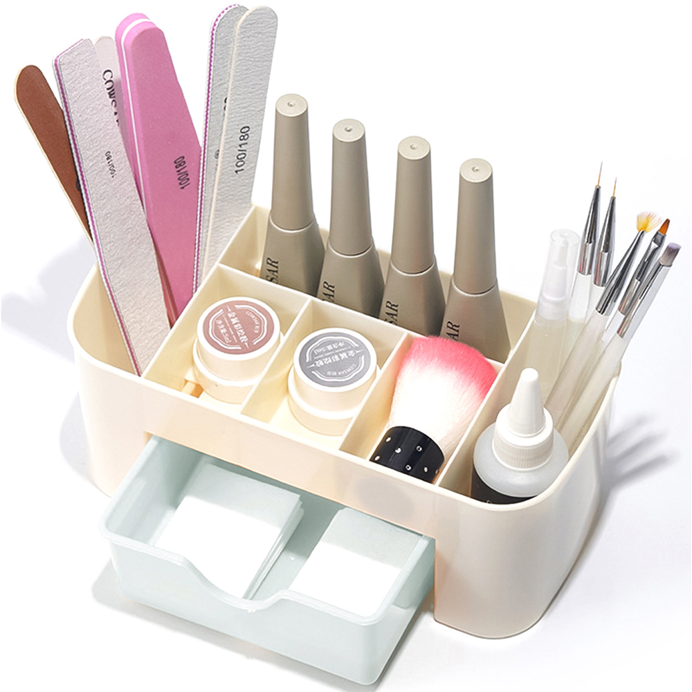 Nail Art Organizer Desktop Dra - File Cabinet Drawer ulasan dan harga