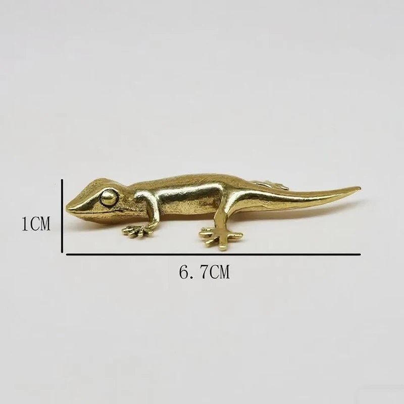 Handmade Bronze Retro Gecko Li - Home Or Office Use ulasan dan harga