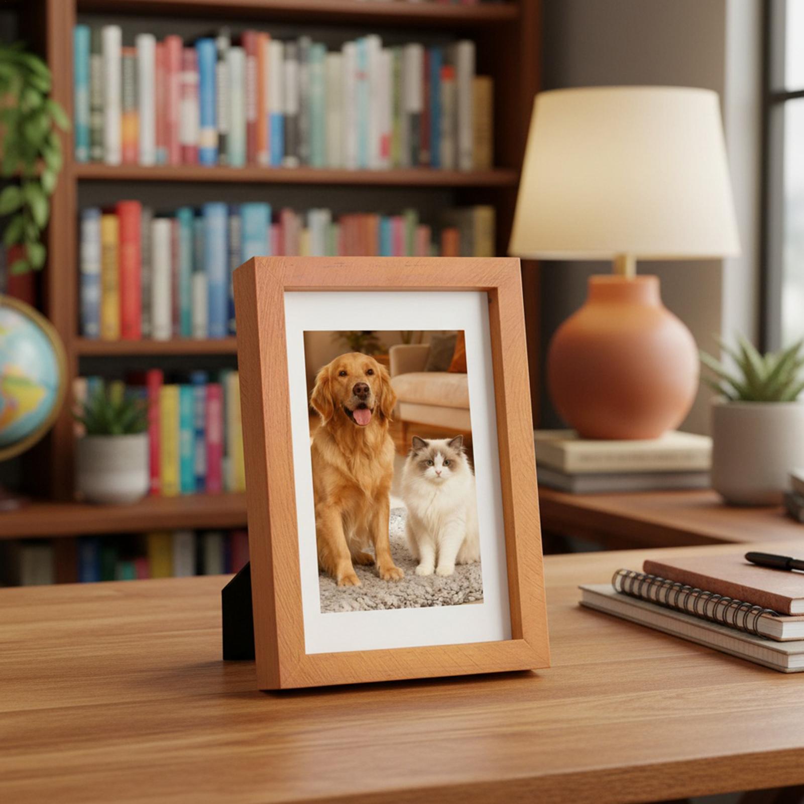 Portable Photo Frame Spacious  - Home Office For Passport ulasan dan harga