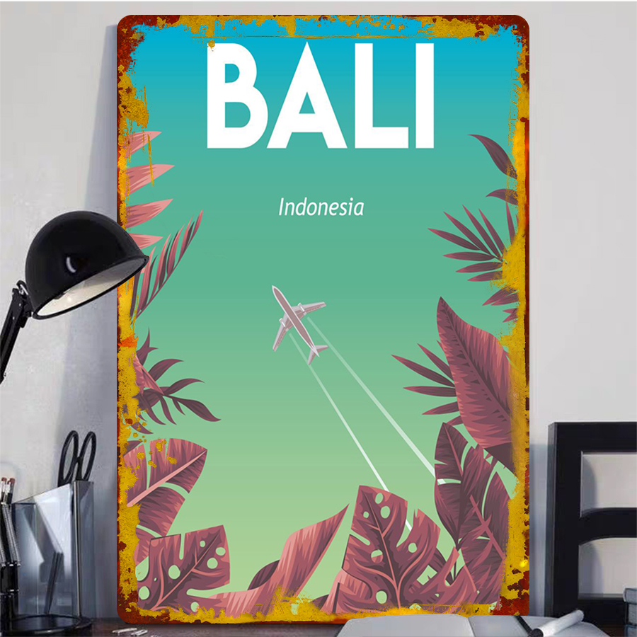 Bali Indonesia Scenery Metal W - Home Office Bali ulasan dan harga