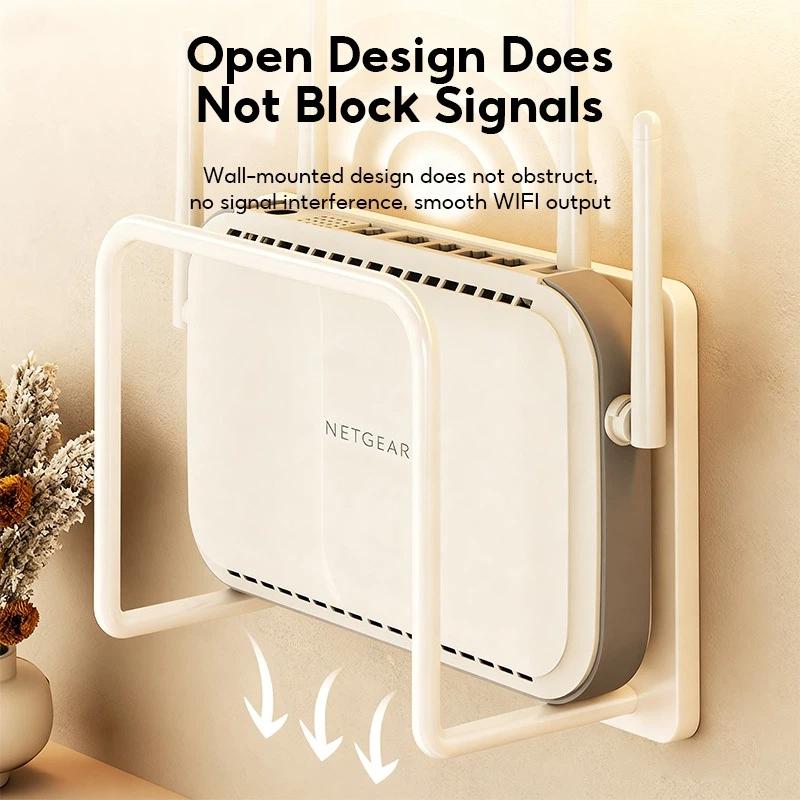 No Punch Wall Router Bracket S - Home Office Organization ulasan dan harga