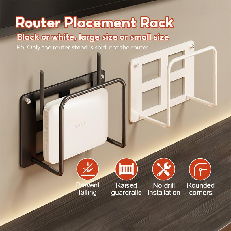 No Punch Wall Router Bracket S - Home Office Organization ulasan dan harga