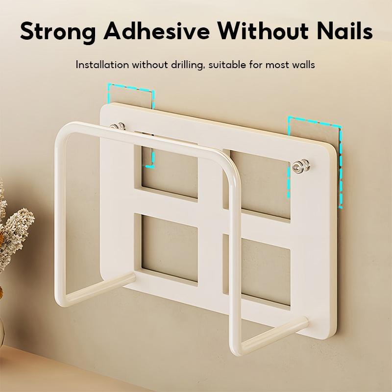 No Punch Wall Router Bracket S - Home Office Organization ulasan dan harga