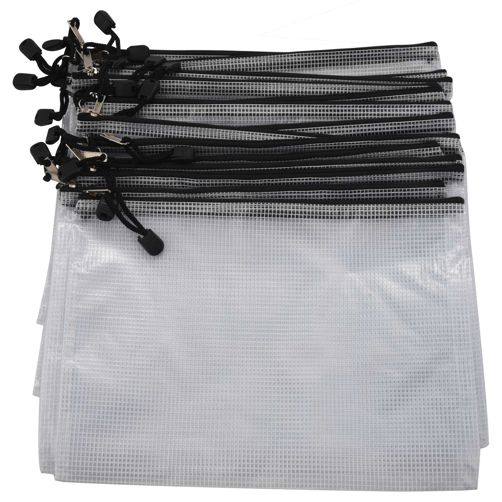 20Pcs B5 Zipper Document Pouch - Home Office Travel Document ulasan dan harga